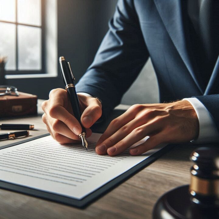 iş sözleşmesi inceleyen işe iade avukatı görseli.
