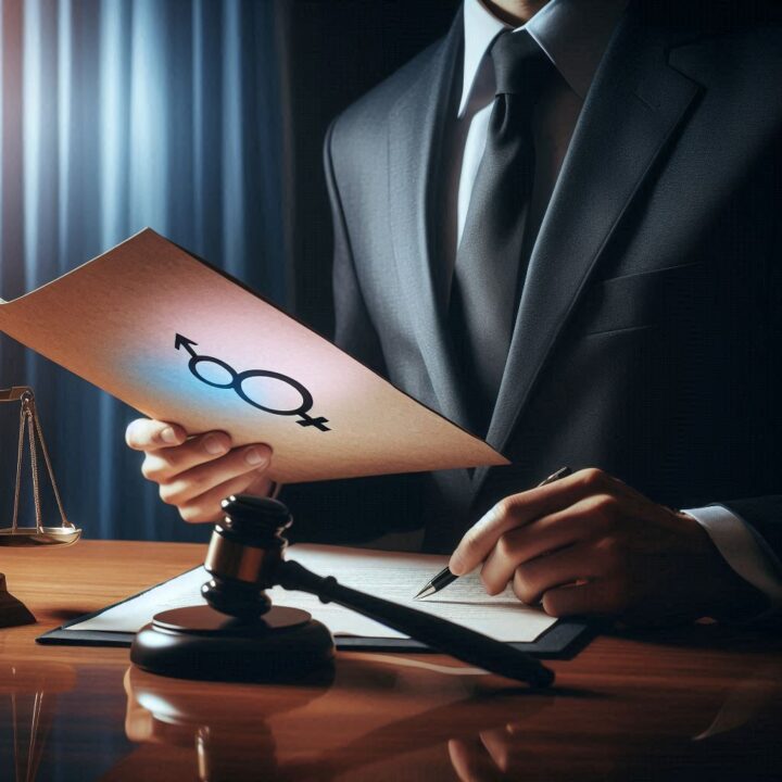 Cinsiyet Değişikliğine İzin Verilmesi Davası - Av. Mehmet Emre Ulusoy Cinsiyet değişikliğine izin verilmesi davası için hukuki belgeleri inceleyen avukat